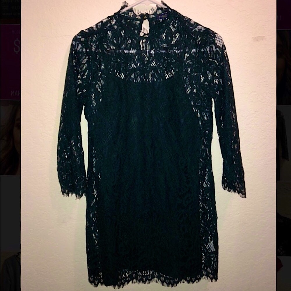 Emerald Green/ forest dress 👗 - S -